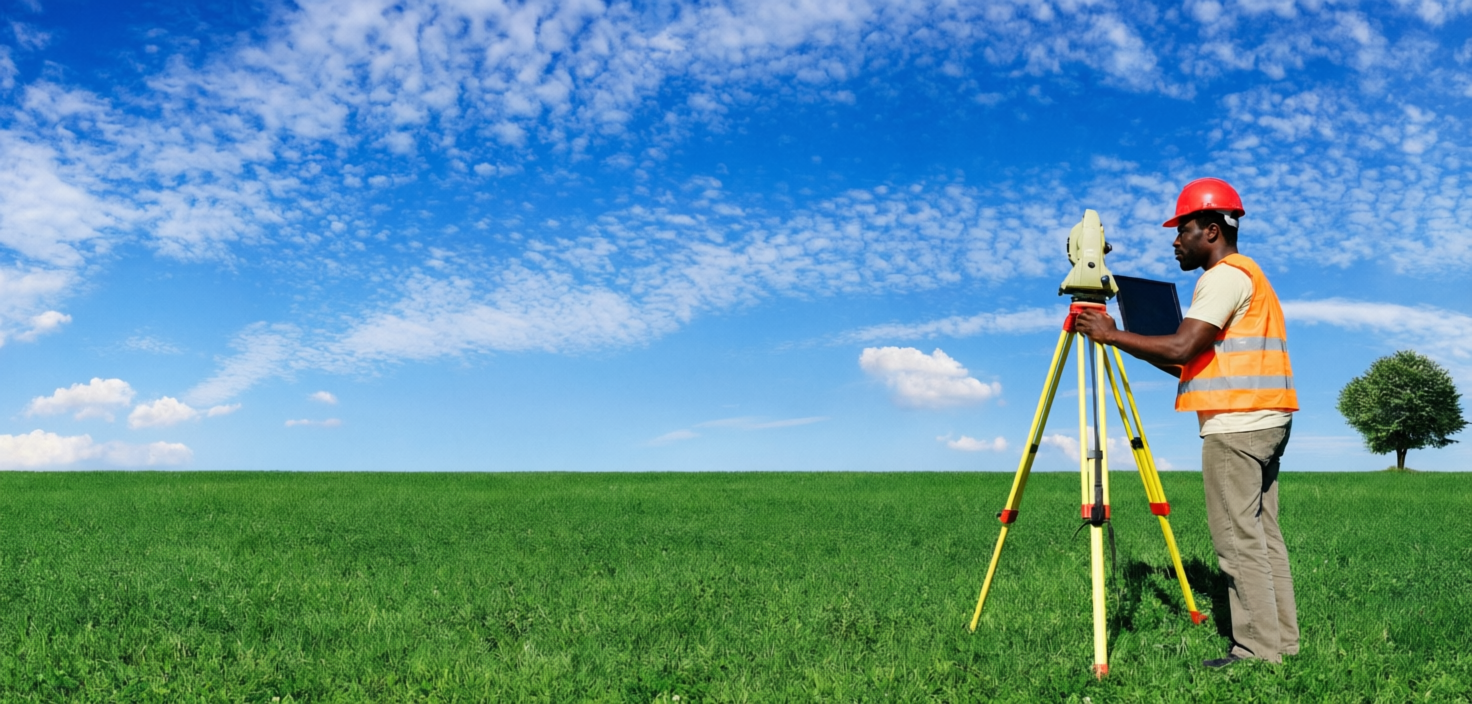 Cadastral survey fieldwork Dar es Salaam Tanzania